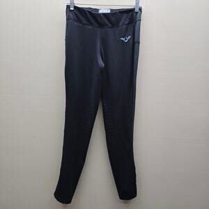 Tuff Rider Pull-On Breeches Ventilated Equestrian Leggings Black Size Small